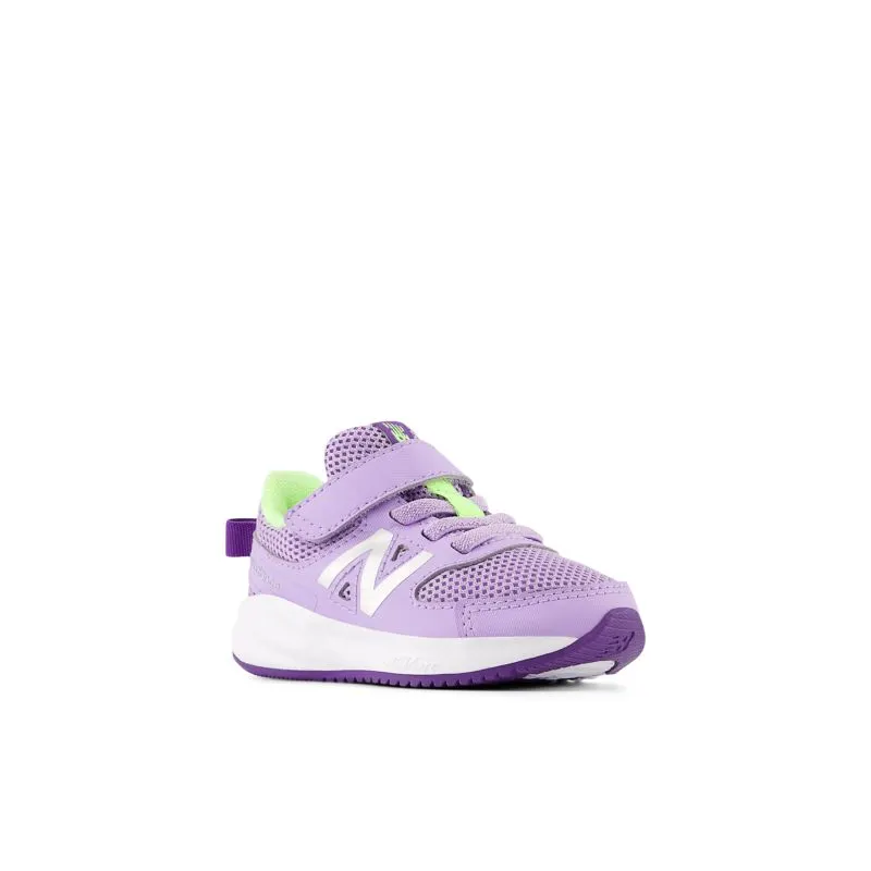 New Balance 570v3 Bungee Lace with Top Strap Lilac Glo / Bleached Lime Glo (IT570V3-45243)