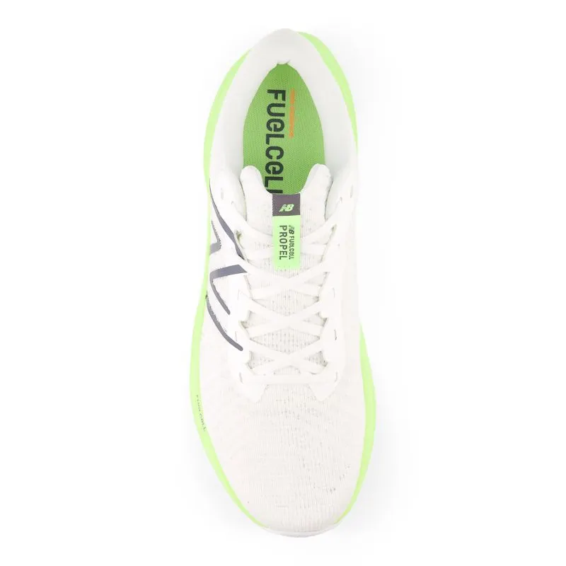 New Balance FuelCell Propel v4 White / Bleached Lime Glo / Graphite (MFCPRV4-44993)