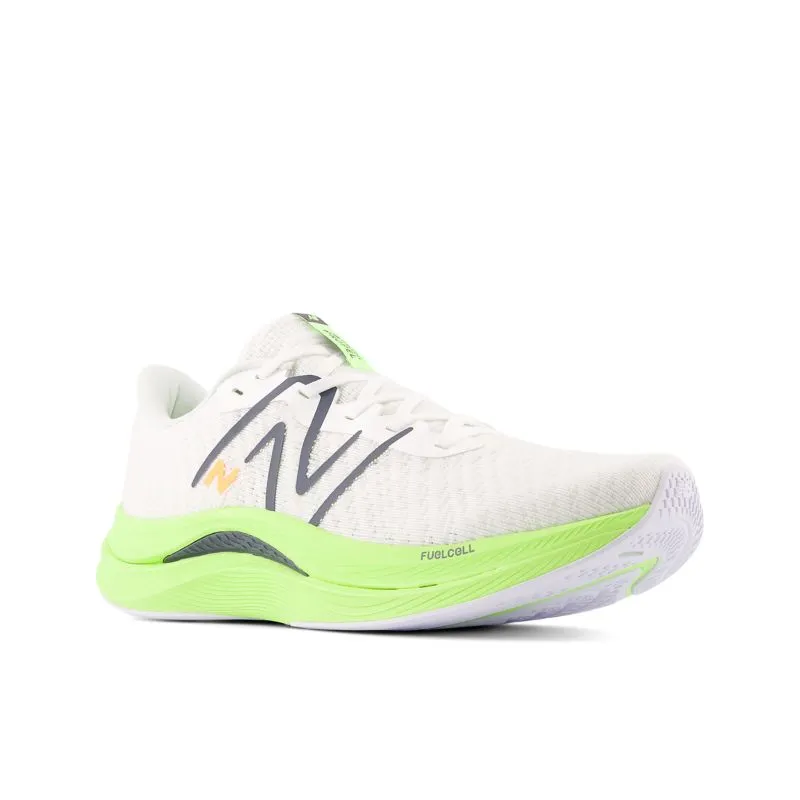 New Balance FuelCell Propel v4 White / Bleached Lime Glo / Graphite (MFCPRV4-44993)
