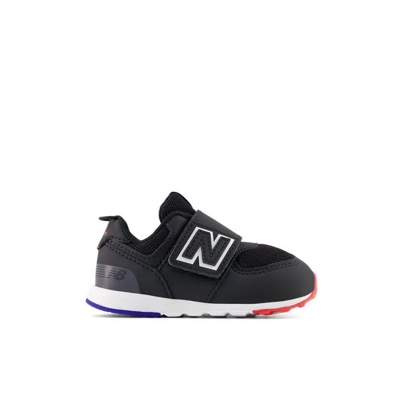 New Balance 574 NEW-B HOOK & LOOP Black / White (NW574V2-44806)