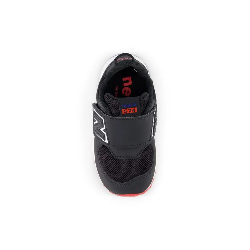 New Balance 574 NEW-B HOOK & LOOP Black / White (NW574V2-44806)