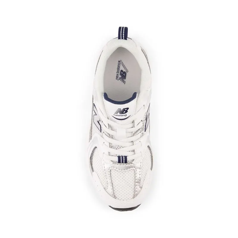New Balance 530 Bungee White / Natural Indigo / Silver Metallic (PZ530V1-40418)
