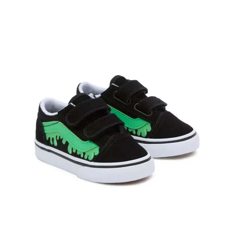 VANS Old Skool Met Klittenband Zwart (VN000CPZYJ7)