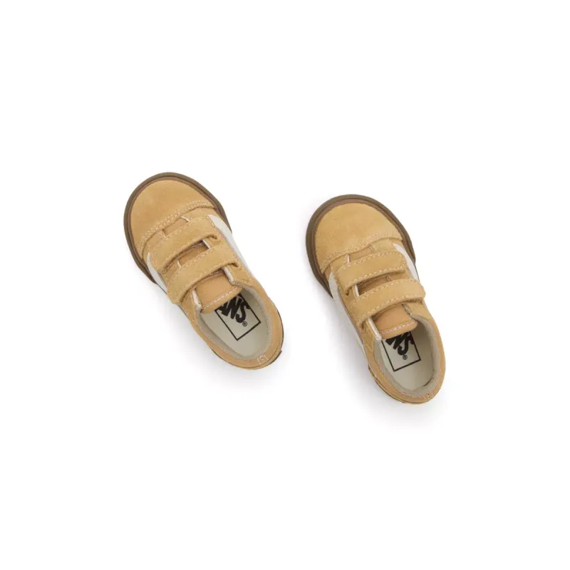 VANS Old Skool Met Klittenband Bruin (VN000CRW5QJ)