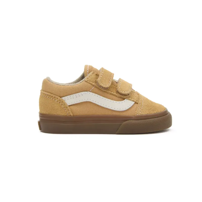 VANS Old Skool Met Klittenband Bruin (VN000CRW5QJ)