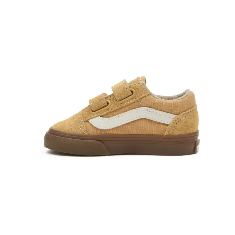 VANS Old Skool Met Klittenband Bruin (VN000CRW5QJ)