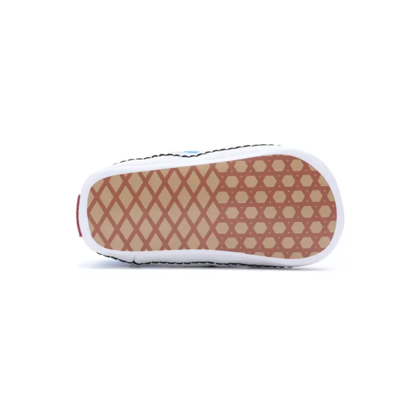 VANS Checker Slip-on Crib Babyschoenen Met Klittenband Wit (VN0A2XSL1SI)