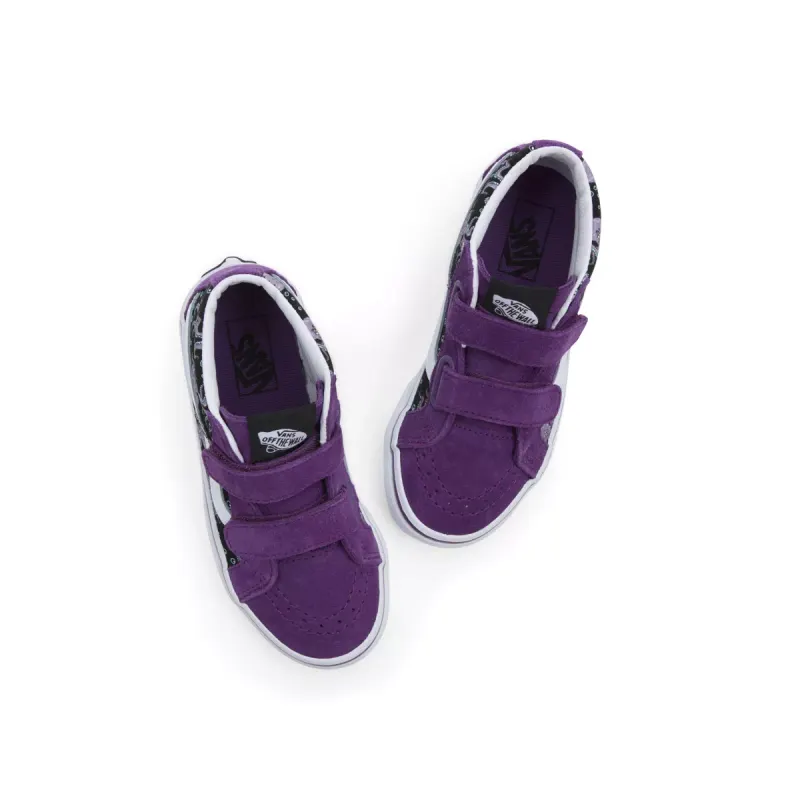 VANS Sk8-mid Reissue Met Klittenband Voor Kinderen Zwart (VN0A346YB5P)