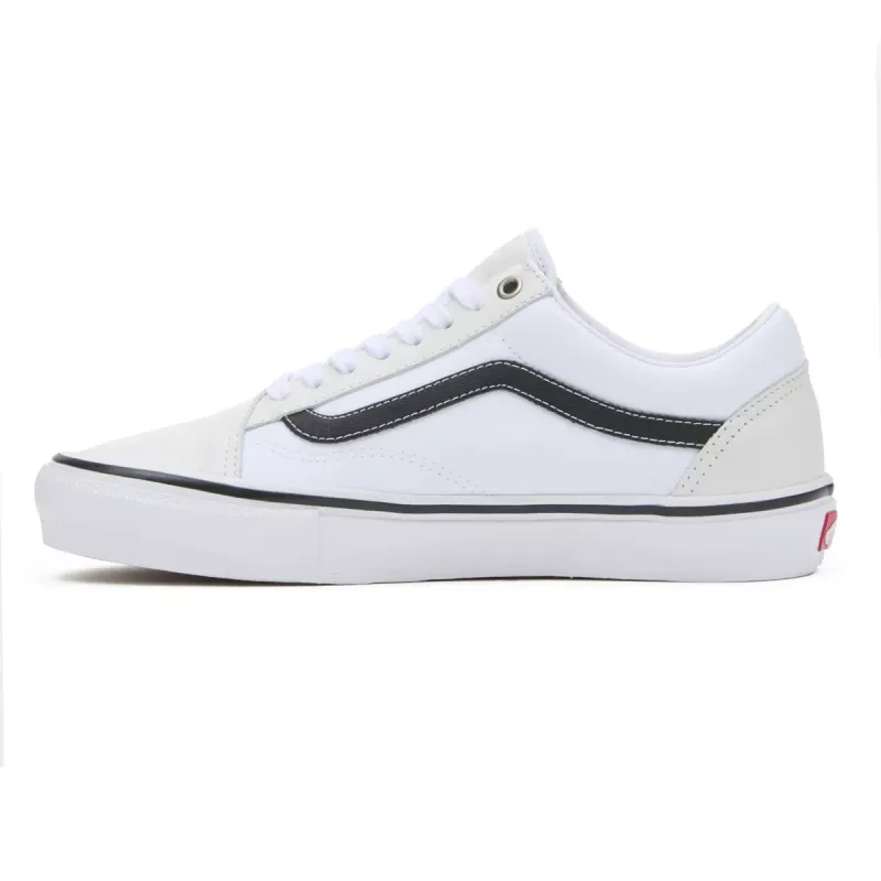 VANS Skate Old Skool Leren Wit (VN0A5FCBWWW)