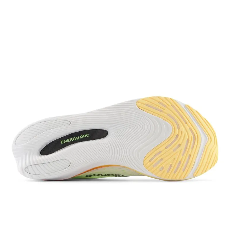 New Balance FuelCell SuperComp Pacer White / Hot Mango / Bleached Lime Glo (WFCRRV1-47079)
