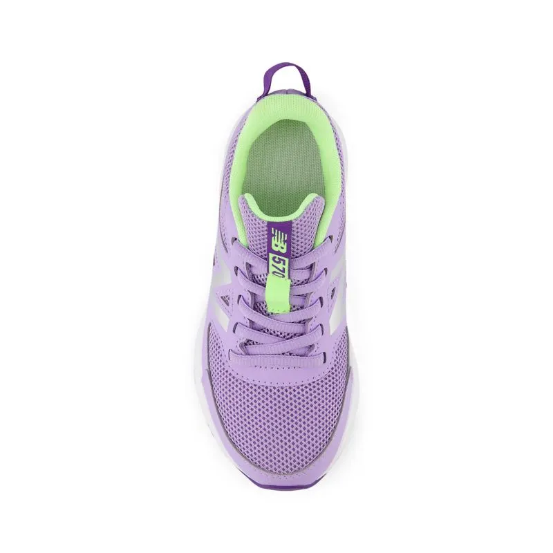 New Balance 570v3 Lilac Glo / Bleached Lime Glo (YK570V3-45241)