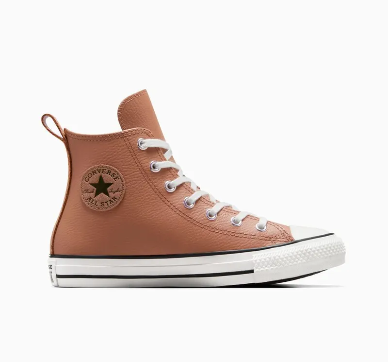 Converse Chuck Taylor All Star Leather Faux Fur Lining Clay Pot/vintage White/black (A07958C)
