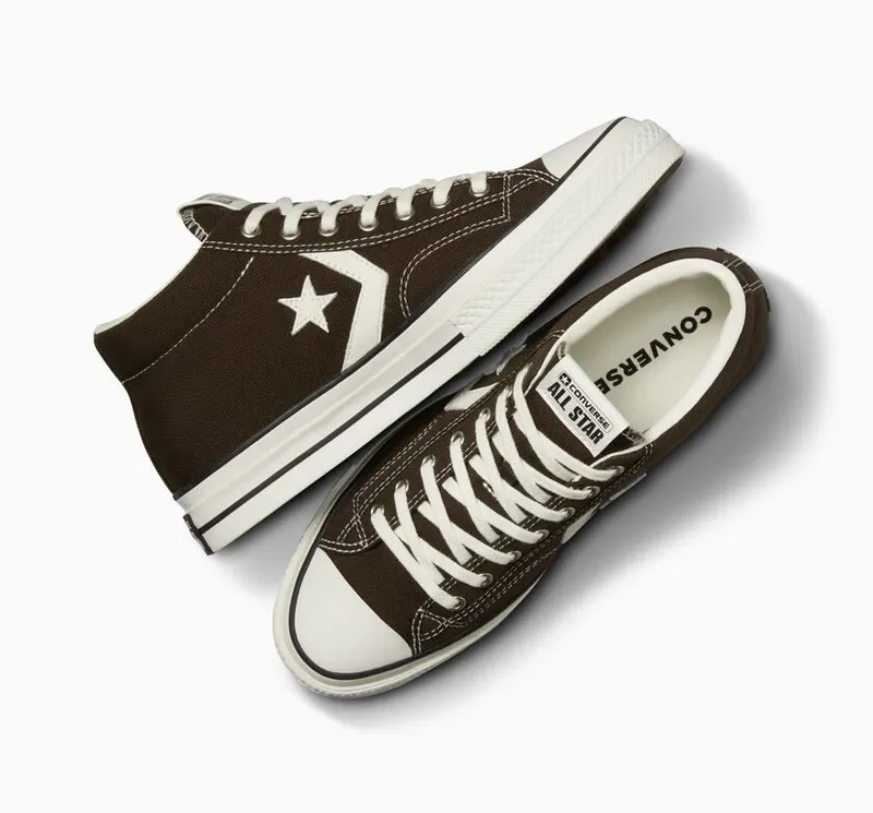 Converse Star Player 76 Fresh Brew/vintage White/zwart (A08115C)