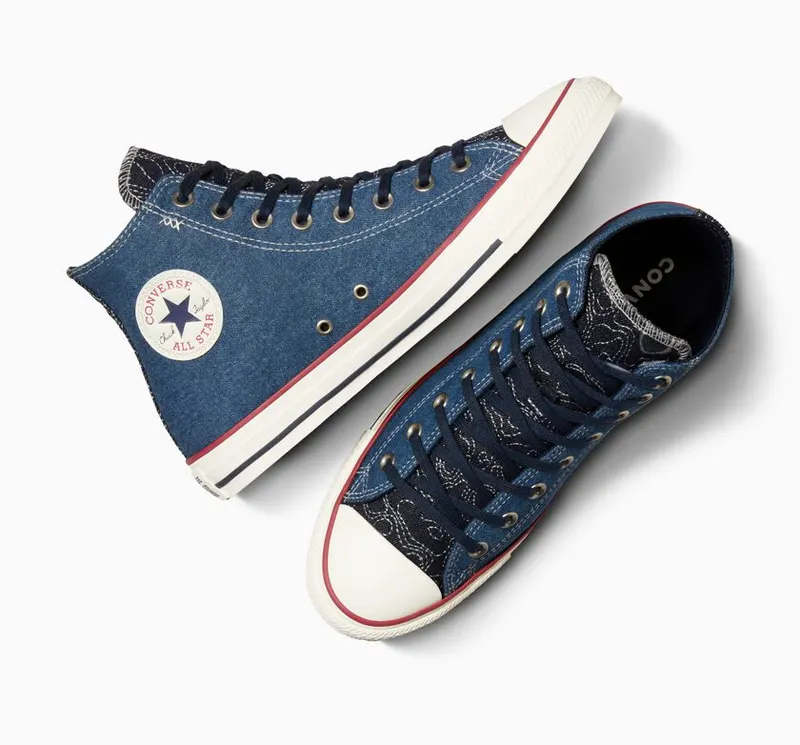 Converse Chuck Taylor All Star Denim Blauw/egret/obsidian (A09081C)