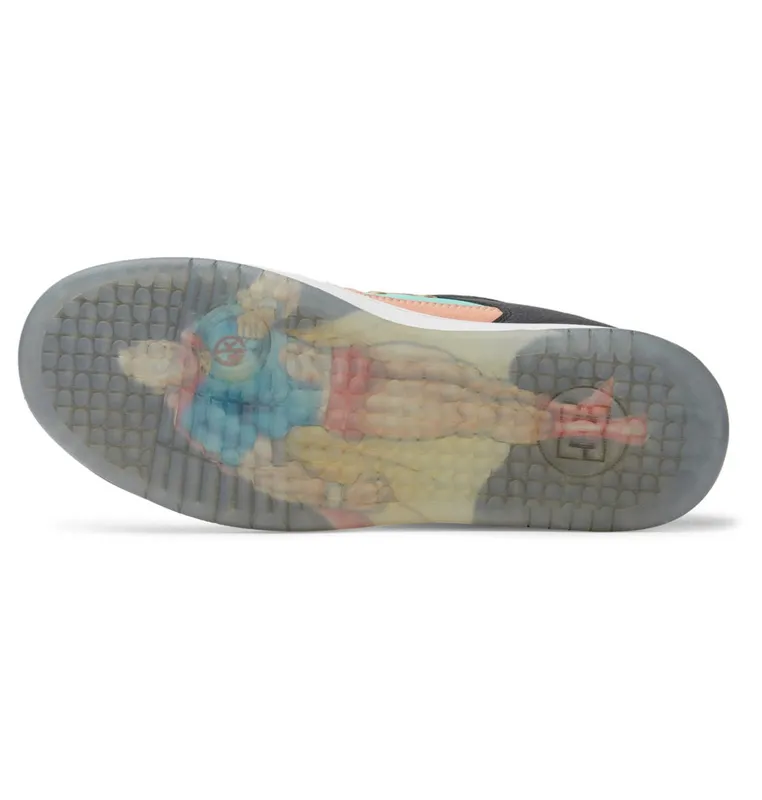 DC Shoes Manteca 4 Atmos black/crazy pink/turquoise 2 (ADYS100772-BPQ2)