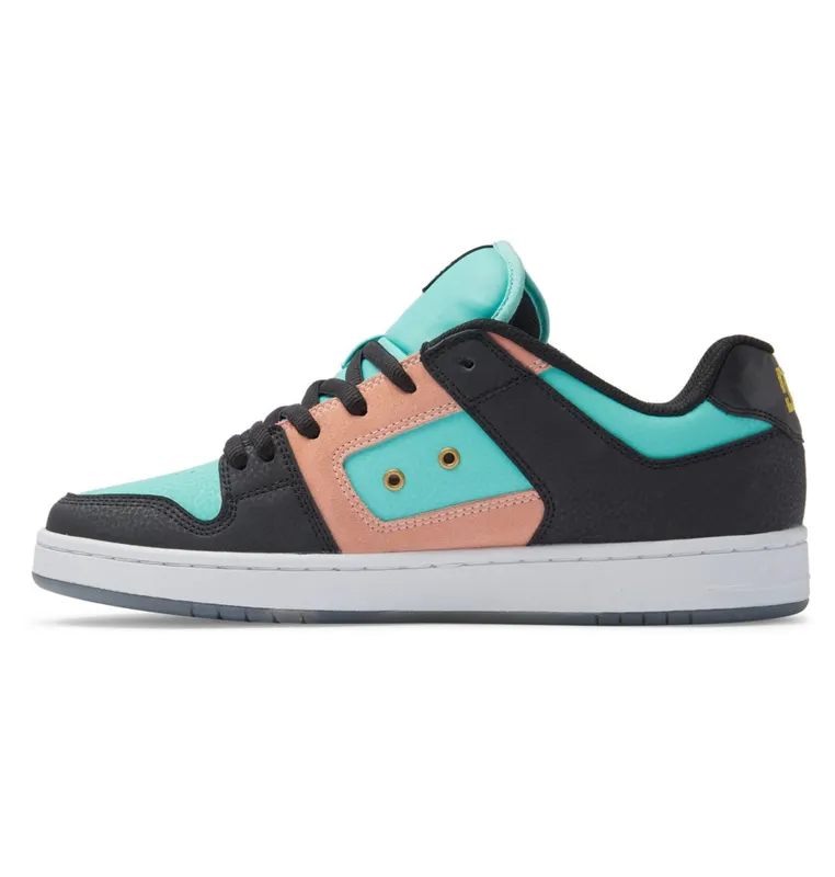 DC Shoes Manteca 4 Atmos black/crazy pink/turquoise 2 (ADYS100772-BPQ2)