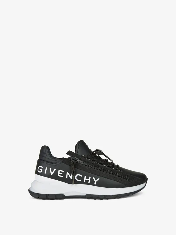 Givenchy Spectre runner sneakers in leather with zip (BE003YE1WV-004)