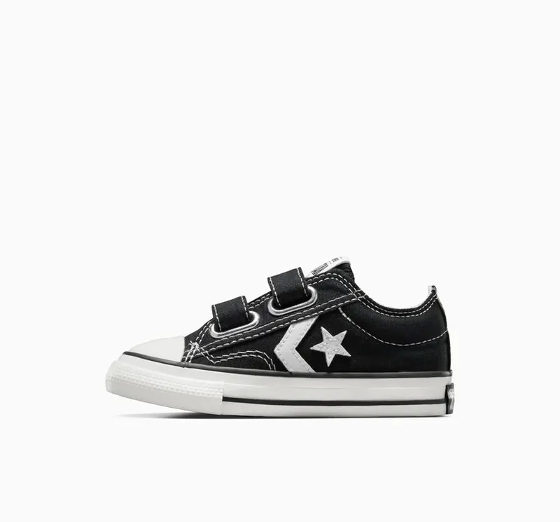 Converse Star Player 76 Easy-On Foundational Canvas Black/vintage White/egret (A06893C)