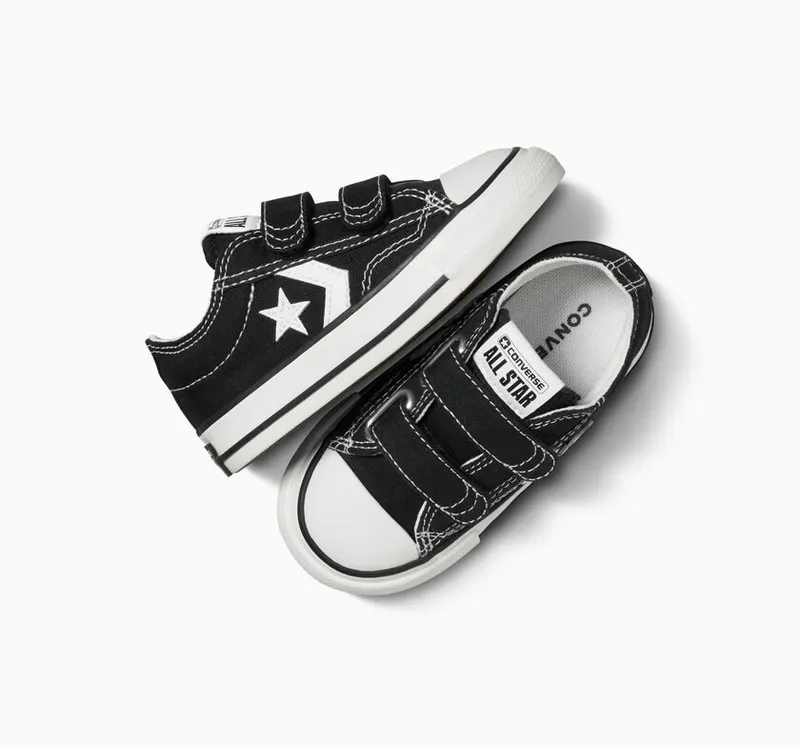 Converse Star Player 76 Easy-On Foundational Canvas Black/vintage White/egret (A06893C)