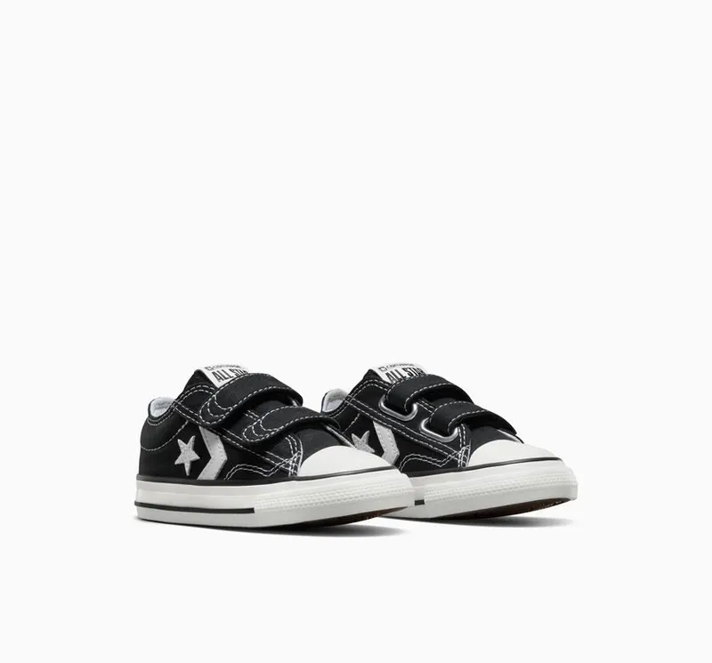 Converse Star Player 76 Easy-On Foundational Canvas Black/vintage White/egret (A06893C)