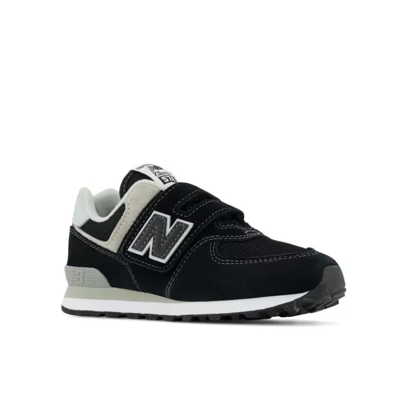 New Balance 574EVB (Preschool) Black (PV574EVB)