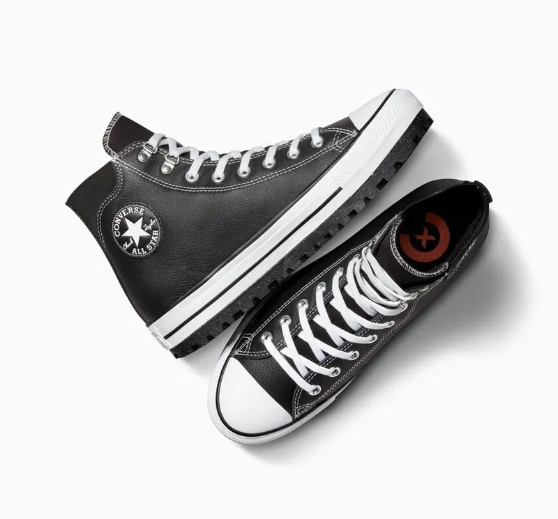 Converse Chuck Taylor All Star City Trek Waterproof Boot Black/white/silver (A04480C)