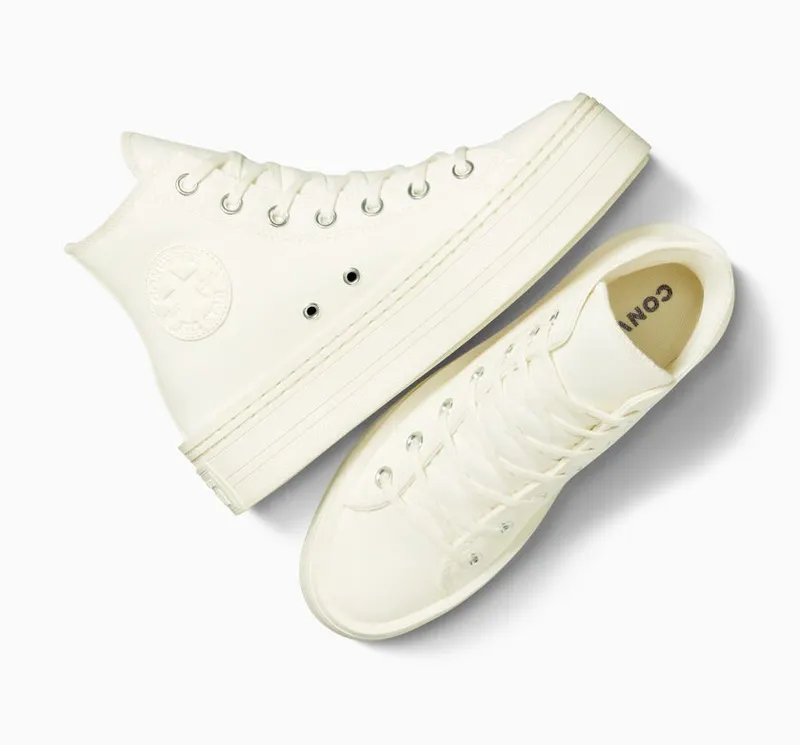 Converse Chuck Taylor All Star Modern Lift Platform Canvas Egret/egret/egret (A06140C)