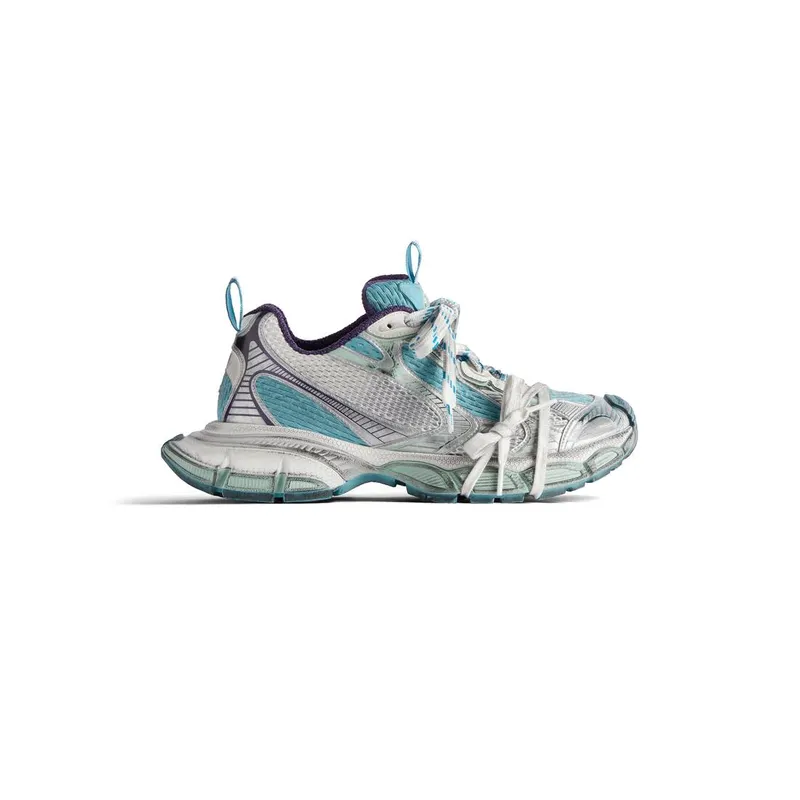 Balenciaga 3xl Sneaker Light Blue / White / Purple (734731W3XL54095)