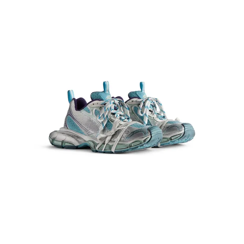 Balenciaga 3xl Sneaker Light Blue / White / Purple (734731W3XL54095)