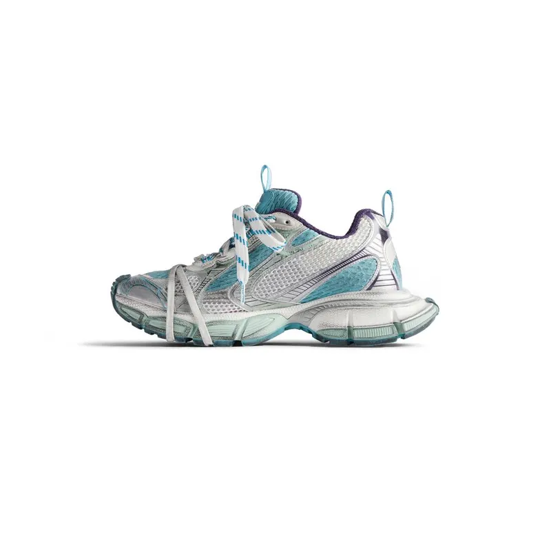 Balenciaga 3xl Sneaker Light Blue / White / Purple (734731W3XL54095)
