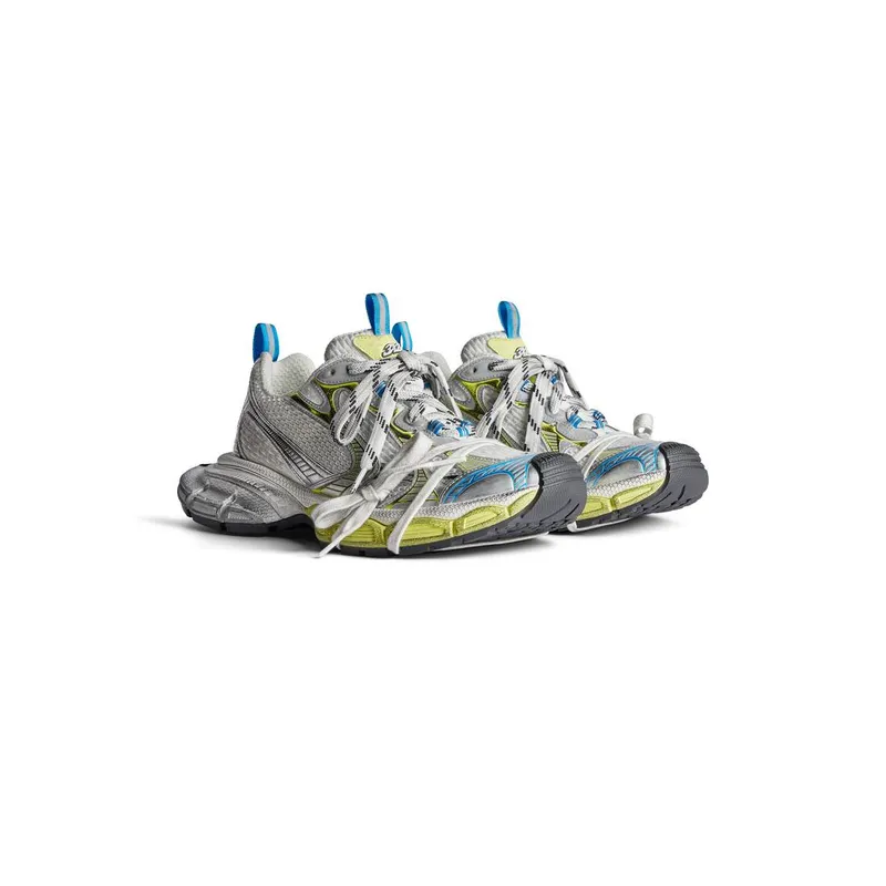 Balenciaga 3xl Sneaker White / Yellow / Blue (734731W3XL59074)