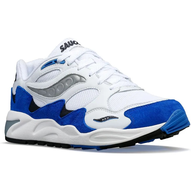 Saucony Grid Shadow 2 White / Blue (S70772-1)