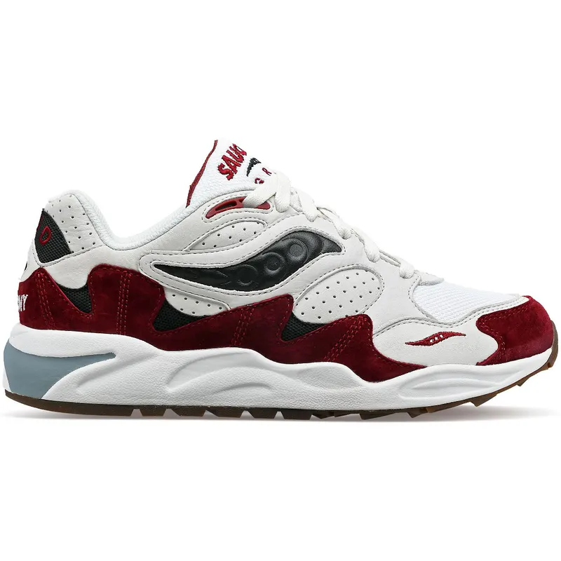 Saucony Grid Shadow 2 Cream / Red (S70773-2)