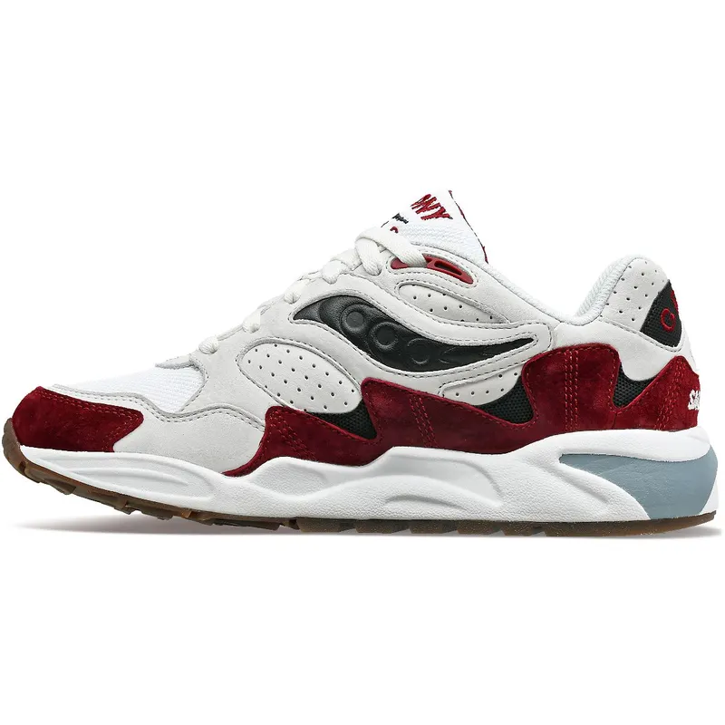 Saucony Grid Shadow 2 Cream / Red (S70773-2)