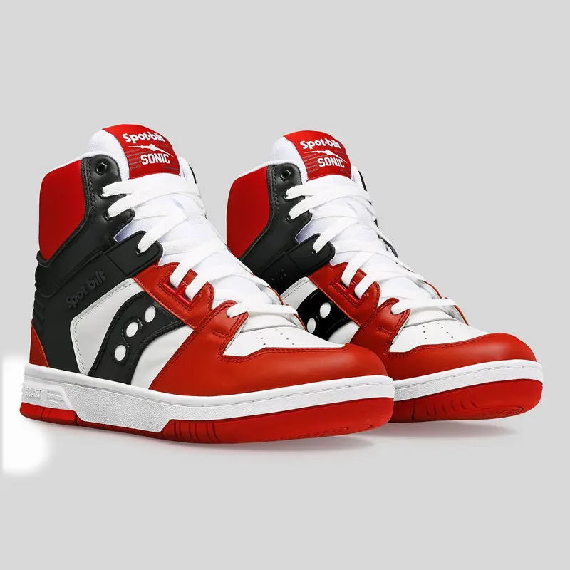 Saucony Saucony X BEAMS Spot-Bilt™ Sonic Hi White / Red (S70820-1)
