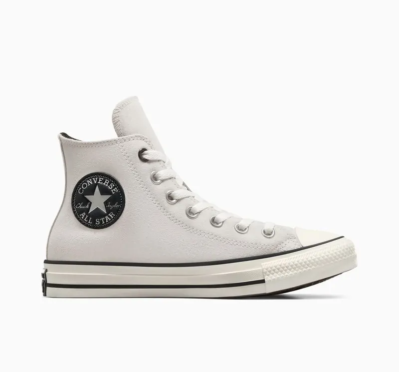 Converse Chuck Taylor All Star Suede Pale Putty/zwart/egret (A05697C)