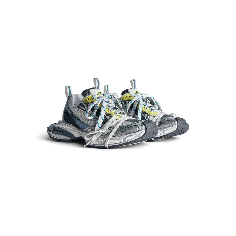 Balenciaga 3xl Sneaker White / Blue / Yellow (734734W3XL59047)