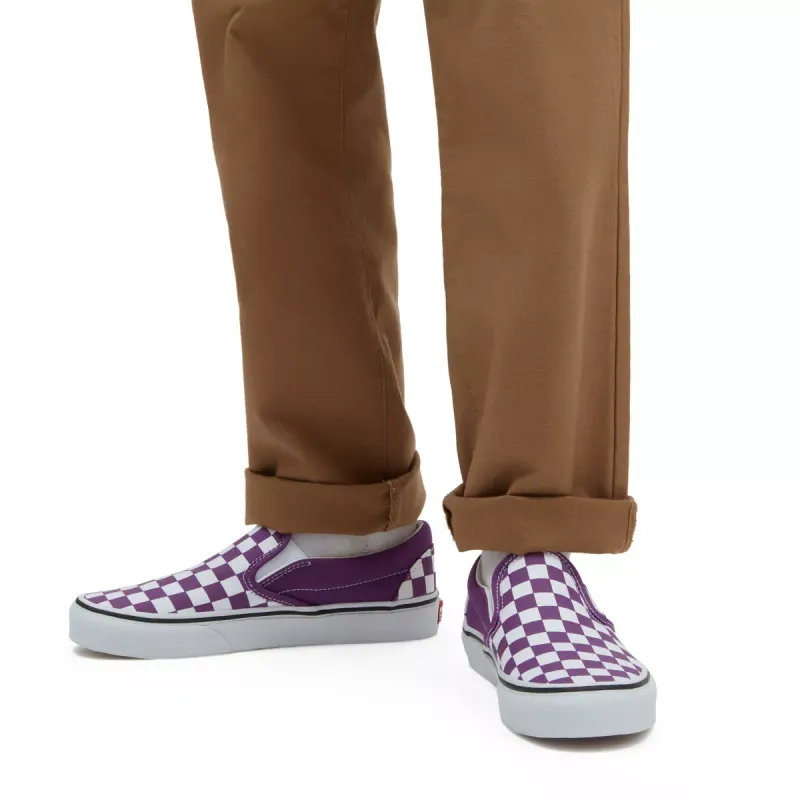 VANS Classic Slip-on Checkerboard Wit (VN000BVZ1N8)