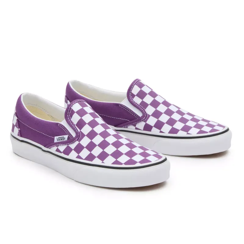 VANS Classic Slip-on Checkerboard Wit (VN000BVZ1N8)