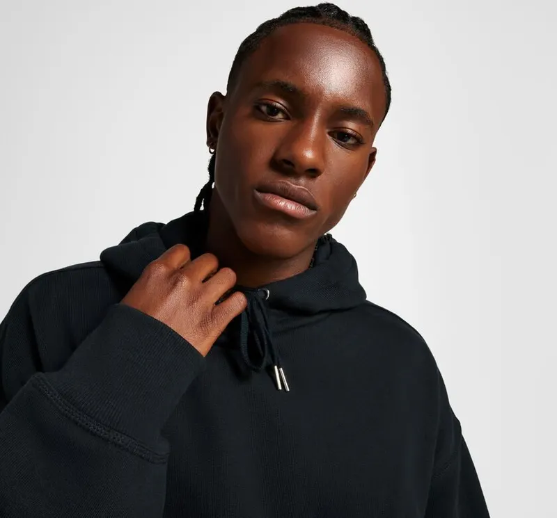 Converse Converse Gold Hoodie met ruime pasvorm Converse Black (10025917-A01)