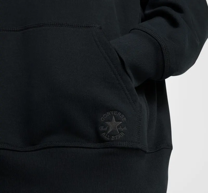 Converse Converse Gold Hoodie met ruime pasvorm Converse Black (10025917-A01)