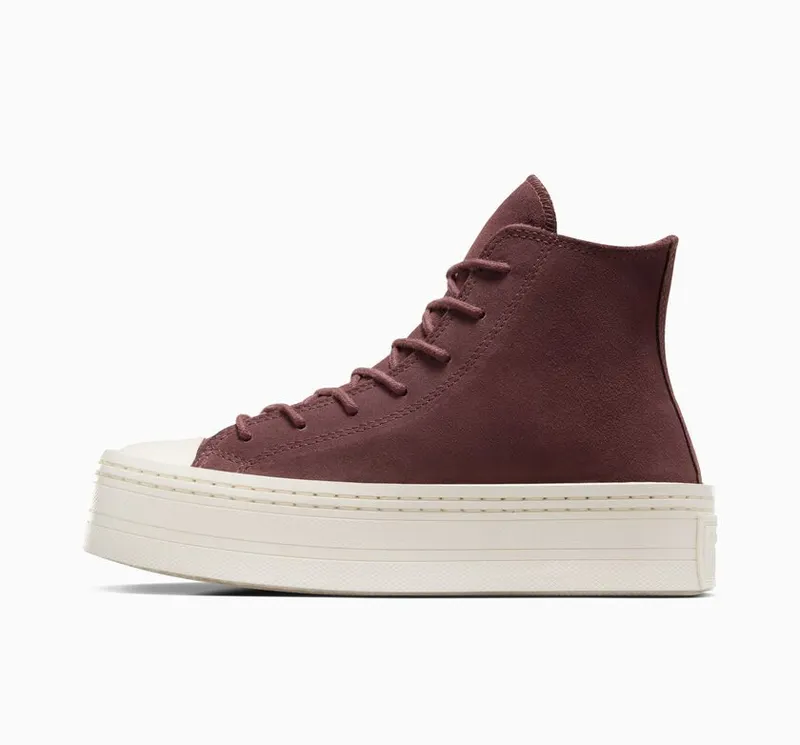 Converse Chuck Taylor All Star Modern Lift Platform Mono Suede Eternal Earth/egret/egret (A06783C)