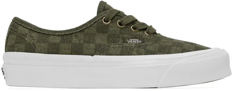 Vans Khaki OG Authentic LX Sneakers (VN0A5FBD50K)