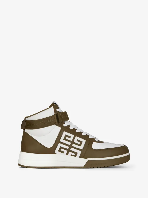 Givenchy G4 high top sneakers in leather (BH008UH1GM-314)