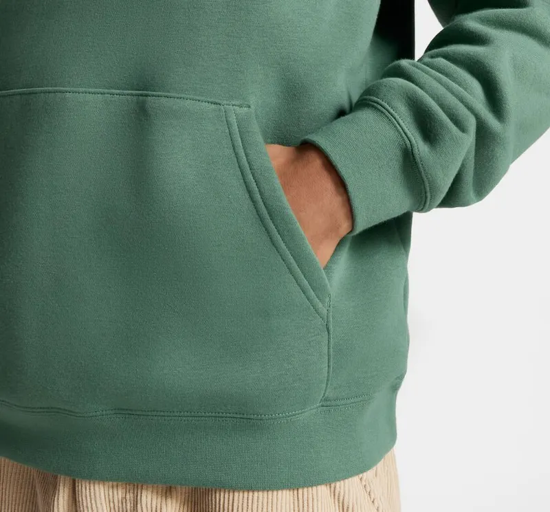 Converse Converse Go-To Embroidered Star Chevron Fleece Hoodie met standaardpasvorm Admiral Elm (10024509-A26)