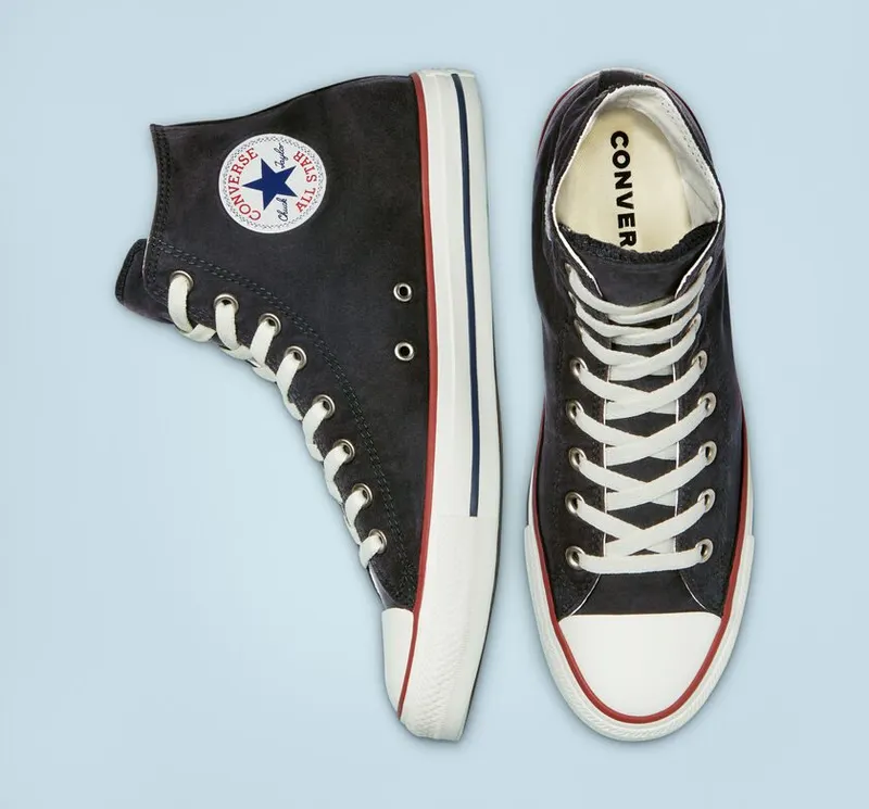 Converse Chuck Taylor All Star Zwart/garnet/wit (157607C)