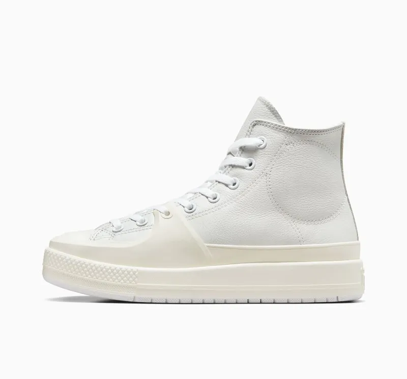 Converse Chuck Taylor All Star Construct Leather Wit/egret/geel (A02116C)