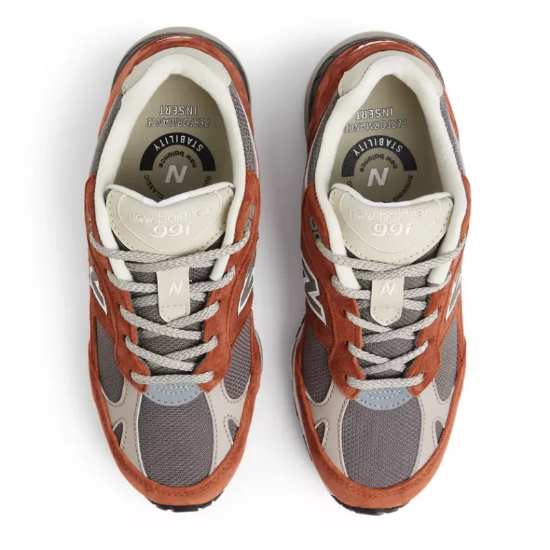 New Balance W991 PTY Made in UK Orange / Grey (W991PTY)