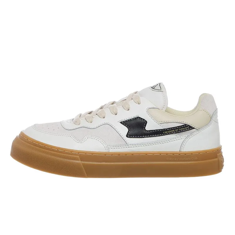 Stepney Workers Club Pearl S-Strike Leather Mix White Gum (YA09511)