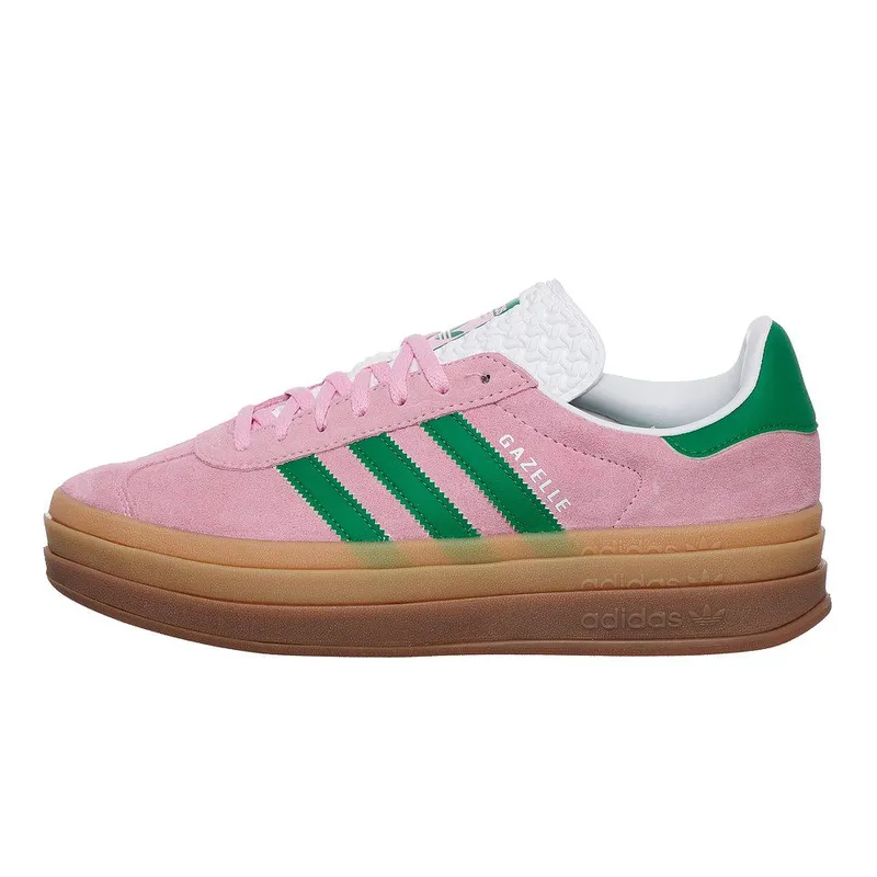 adidas Gazelle Bold W True Pink / Green / Footwear White (IE0420)
